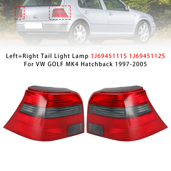 Vasen+oikea takavalon lamppu 1J6945111S 12S VW GOLF MK4 viistoperälle 1997-2005