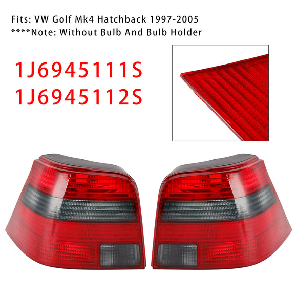 Vasen+oikea takavalon lamppu 1J6945111S 12S VW GOLF MK4 viistoperälle 1997-2005