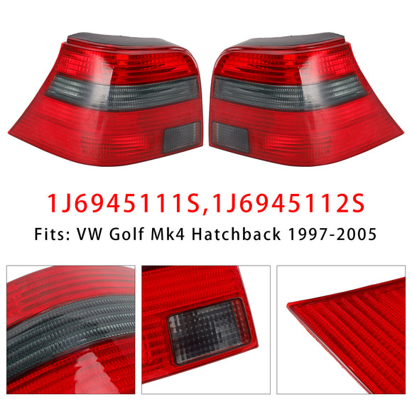 Vasen+oikea takavalon lamppu 1J6945111S 12S VW GOLF MK4 viistoperälle 1997-2005