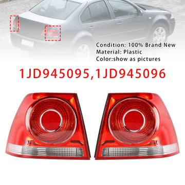 Left+Right Tail Light Lamp 1JD945095 1JD945096 For VW Bora GLI 2006-2011 - 0
