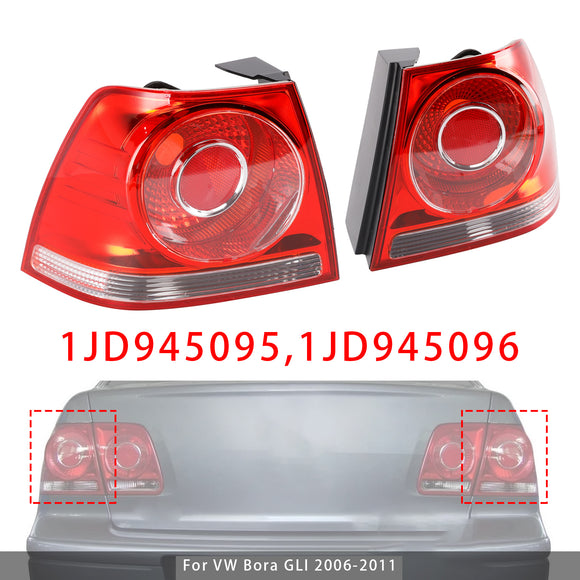 Left+Right Tail Light Lamp 1JD945095 096 For VW Bora GLI 2006-2011