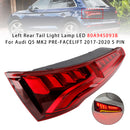 Luz trasera izquierda LED 80A945093B para Audi Q5 MK2 PRE-FACELIFT 2017-2020 5 PIN-2