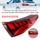 Luz trasera izquierda LED 80A945093B para Audi Q5 MK2 PRE-FACELIFT 2017-2020 5 PIN-3