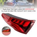 Oikean takavalon LED 80A945094B Audi Q5 MK2 PRE-FACELIFT 2017-2020 5 PIN-2
