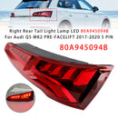 Oikean takavalon LED 80A945094B Audi Q5 MK2 PRE-FACELIFT 2017-2020 5 PIN-4