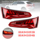 Vasen + oikea takatakavalon LED 80A945093B 80A945094B Audi Q5 MK2 PRE-FACELIFT 2017-2020 5 PIN-3