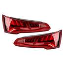 Vasen + oikea takatakavalon LED 80A945093B 80A945094B Audi Q5 MK2 PRE-FACELIFT 2017-2020 5 PIN-1