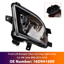 Front Left Bumper Clear Lens Fog Light Lamp For VW Volkswagen Jetta 2015-2018-4