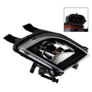 Lámpara de luz antiniebla de lente transparente para parachoques delantero derecho para VW Volkswagen Jetta 2015-2018-14