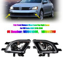 Pari etupuskurin kirkas linssi sumuvalolamppu VW Volkswagen Jetta 2015-2018-4