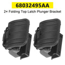 2¡Á Folding Top Latch Plunger Bracket 68032495AA for Jeep Wrangler 2007-2018-1