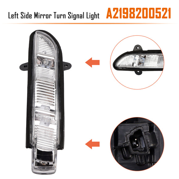 Linker buitenspiegel richtingaanwijzer voor Mercedes-Benz W216  W221  W211 A2198200521