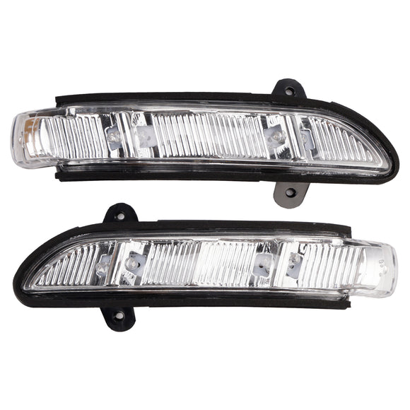 Pair Side Mirror Turn Signal Light for Mercedes-Benz W216 W221 W211 W219