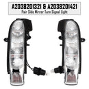 Par de luces intermitentes para espejos laterales para Mercedes-Benz W211 S211 W463-4
