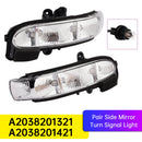 Par de luces intermitentes para espejos laterales para Mercedes-Benz W211 S211 W463-5