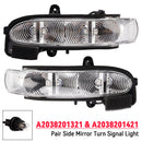 Par de luces intermitentes para espejos laterales para Mercedes-Benz W211 S211 W463-6