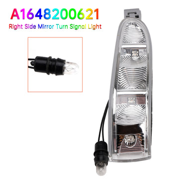 Mercedes ML W164 GL X164 2005-2008 Right Side Mirror Turn Signal Light A1648200621 - 0
