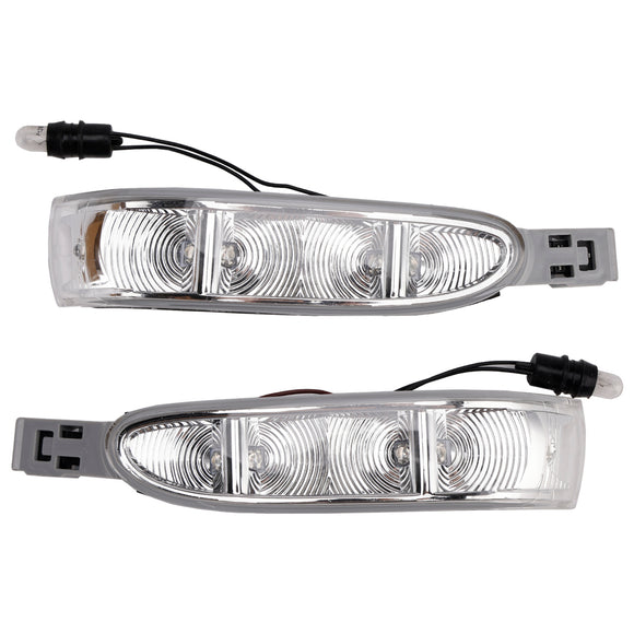 Pair Side Mirror Turn Signal Light for Mercedes-Benz ML W164 GL X164