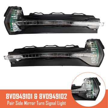 Pair Side Mirror Turn Signal Light for Audi A3 S3 RS3 8V 2012-2020 - 0