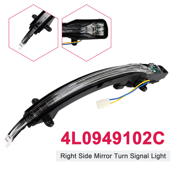 Rechter zijspiegel richtingaanwijzer voor Audi Q5 MK1 Q7 MK1 4L0949102C
