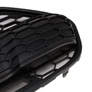 Griglia a nido d'ape nera opaca per paraurti anteriore stile Raptor Ford Transit Connect 2014-2018 con LED-11