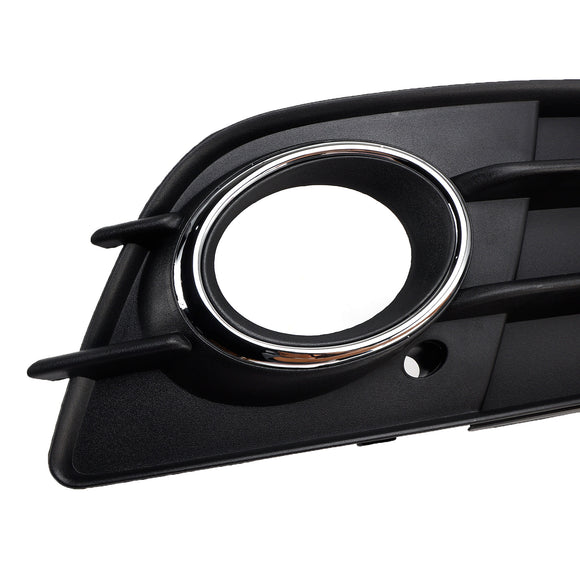 Car Right Side Fog Light Grille Cover For Audi A4 B8 S-Line S4 2008-2012