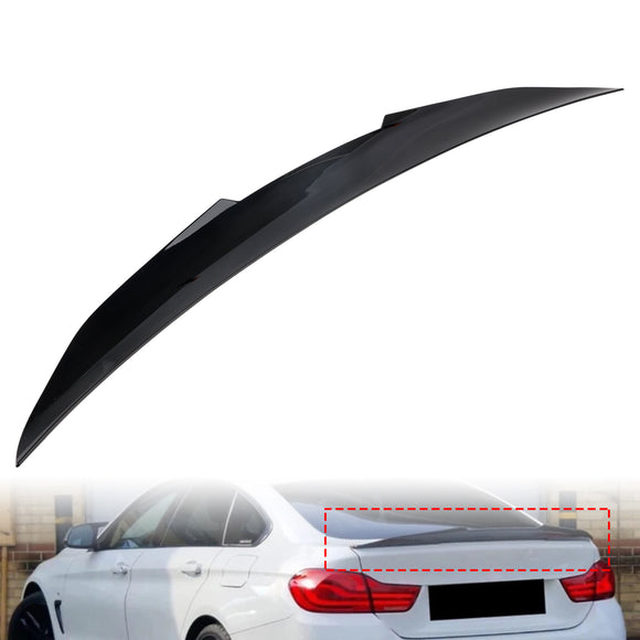 Kiiltävä musta takaspoileri BMW 4 Series F36 14-20 4DR Coupe PSM Style