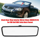 Verre de rétroviseur intérieur noir 3B0857511G pour VW Golf MK4 Jetta Passat-1