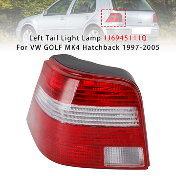Left Tail Light Lamp 1J6945111Q For VW GOLF MK4 Hatchback 1997-2005 - 0