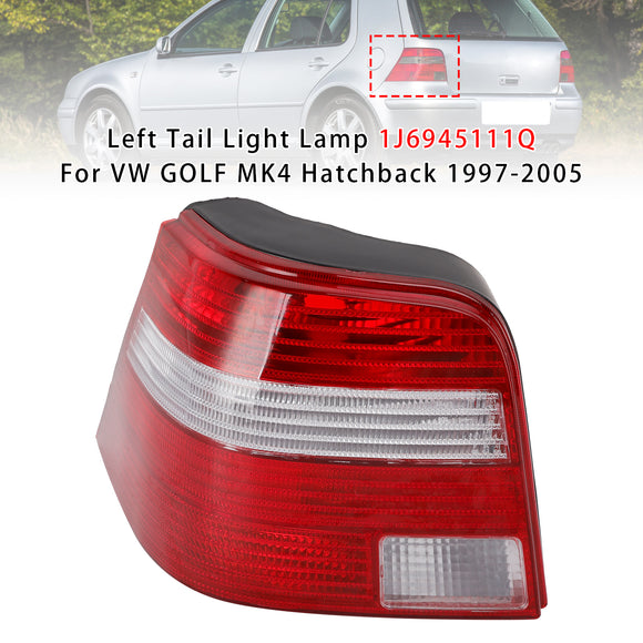 Left Tail Light Lamp 1J6945111Q For VW GOLF MK4 Hatchback 1997-2005