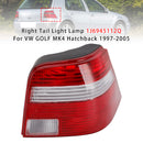 Right Tail Light Lamp 1J6945112Q For VW GOLF MK4 Hatchback 1997-2005-2