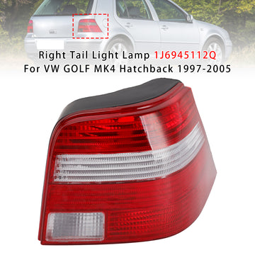 Right Tail Light Lamp 1J6945112Q For VW GOLF MK4 Hatchback 1997-2005 - 0