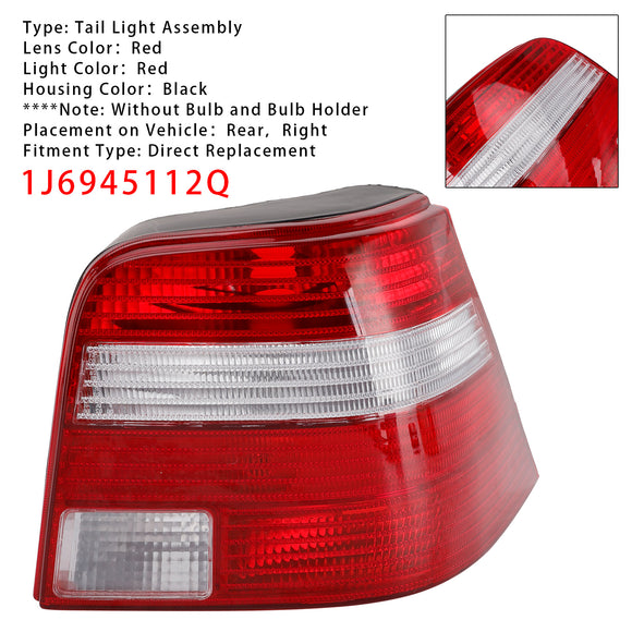 Right Tail Light Lamp 1J6945112Q For VW GOLF MK4 Hatchback 1997-2005