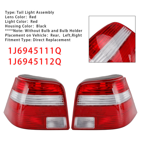 Lámpara de luz trasera izquierda + derecha J6945111Q 12Q para VW GOLF MK4 Hatchback 1997-2005