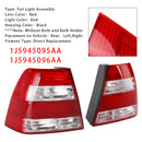Lámpara de luz trasera izquierda + derecha 1J5945095AA 96AA para VW BORA JETTA MK4 SEDAN 97-2005-4