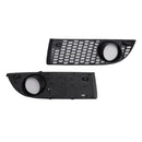 Schwarze Waben-Nebelscheinwerfer-Kühlergrill-Abdeckung vorne, passend für Volkswagen Bora 2005–2007-8