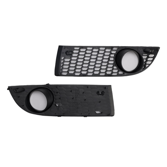 Schwarze Waben-Nebelscheinwerfer-Kühlergrill-Abdeckung vorne, passend für Volkswagen Bora 2005–2007