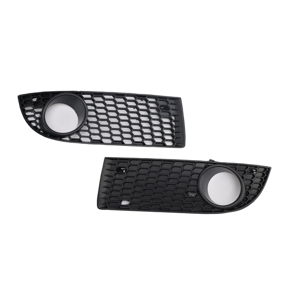 Schwarze Waben-Nebelscheinwerfer-Kühlergrill-Abdeckung vorne, passend für Volkswagen Bora 2005–2007