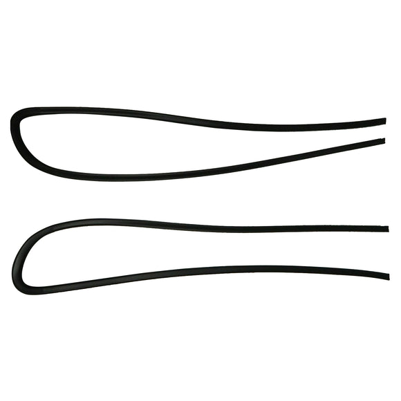 2PCS Window Glass Molding RH & LH For HONDA CR-X CRX EF8 1988-1991