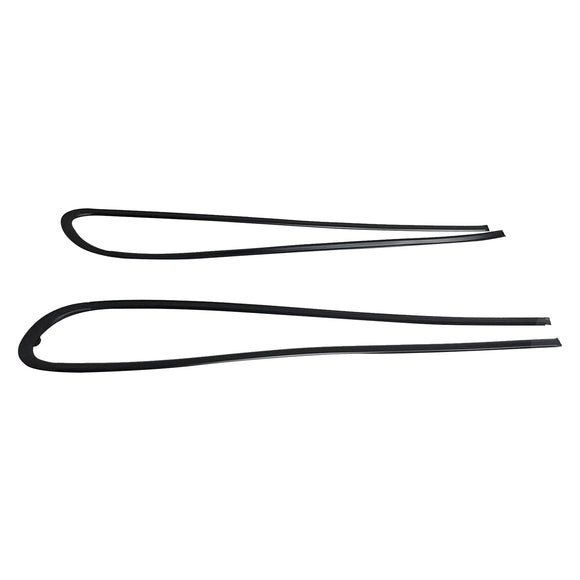 2PCS Window Glass Molding RH & LH For HONDA CR-X CRX EF8 1988-1991
