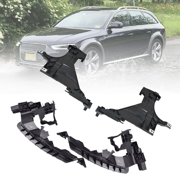 4PCS Frontscheinwerferhalterung Stützplattenhalterung für Audi A4 S4 2013 2014-2016