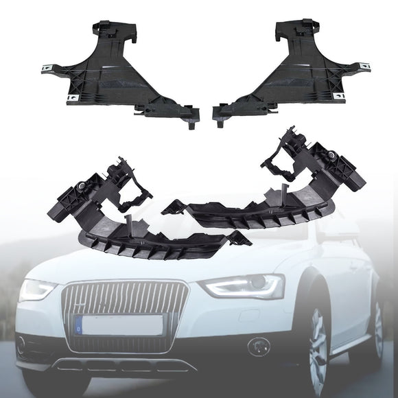 4PCS Frontscheinwerferhalterung Stützplattenhalterung für Audi A4 S4 2013 2014-2016