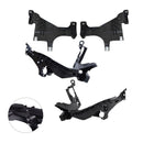 4PCS Frontscheinwerferhalterung Stützplattenhalterung für Audi A4 S4 2013 2014-2016-1