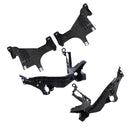 4PCS Frontscheinwerferhalterung Stützplattenhalterung für Audi A4 S4 2013 2014-2016-8