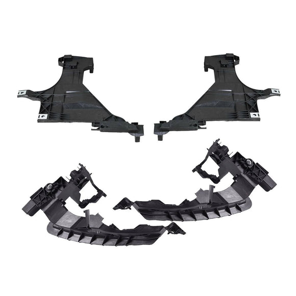 4PCS Frontscheinwerferhalterung Stützplattenhalterung für Audi A4 S4 2013 2014-2016