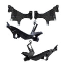 4PCS Frontscheinwerferhalterung Stützplattenhalterung für Audi A4 S4 2013 2014-2016-13