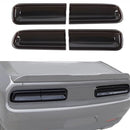 Smoked Tail Light Covers Light Exterior Accessories For Dodge Challenger 15-23-7