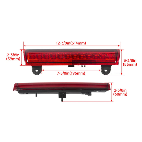 Taka-LED 3. kolmas jarruvalolamppu Chevy Tahoe Suburbanille 2000-2006