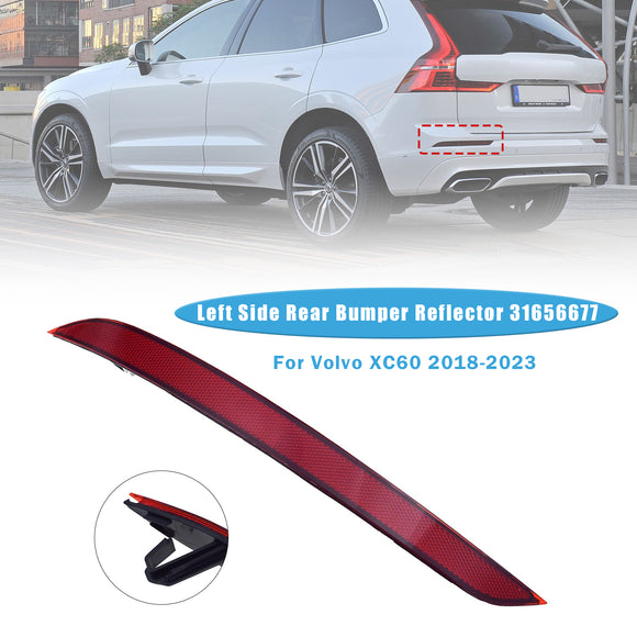 Left Side Rear Bumper Reflector 31656677 For Volvo XC60 2018-2023