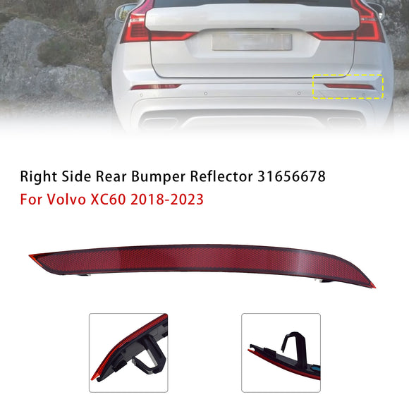 Reflektor für hintere Stoßstange rechts, 31656678, für Volvo XC60 2018–2023